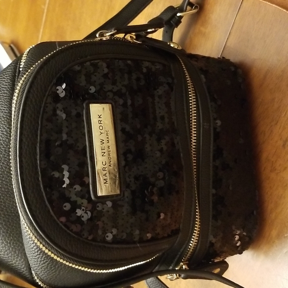 Marc New York Andrew Marc small black bookbag - Picture 2 of 16